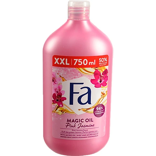 Крем-гель для душу та ванни Magic Oil Pink Jasmine Fa 750мл