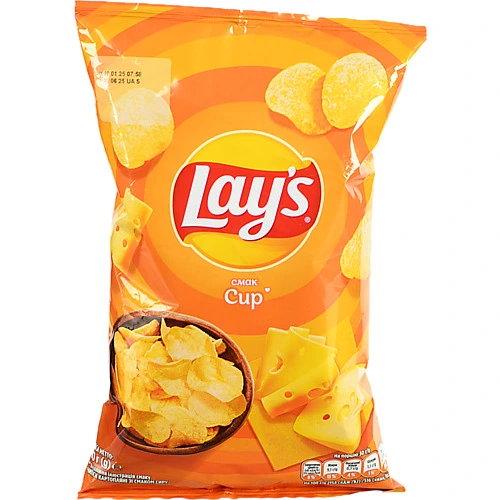 Чипси картопляні Lay's зі смаком сиру 60г