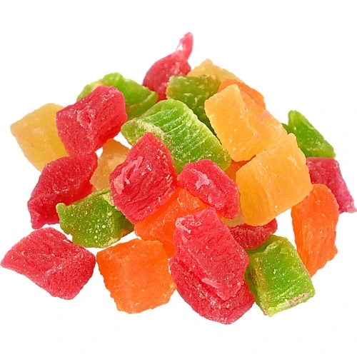 Цукати кубики асорті