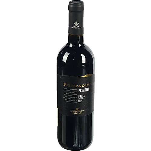 Вино Dacastello 0.75л 13.5 прімітіво пулія червоне сухе  IGT