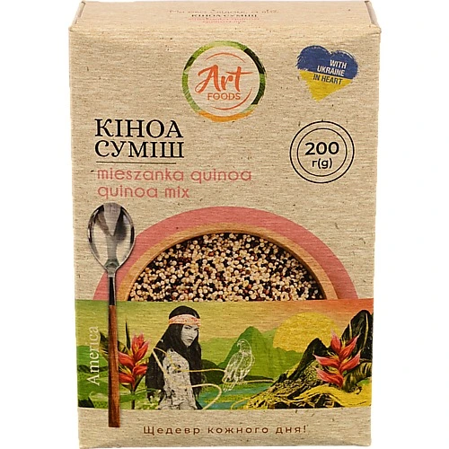 Кіноа Арт Фудз 2х100г суміш