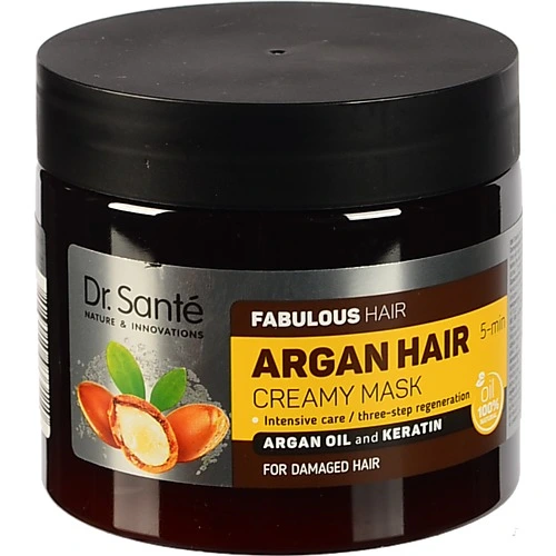 Маска д.волос Dr.Sante 300мл argan hair