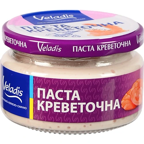 Паста креветкова Veladis класична 160г