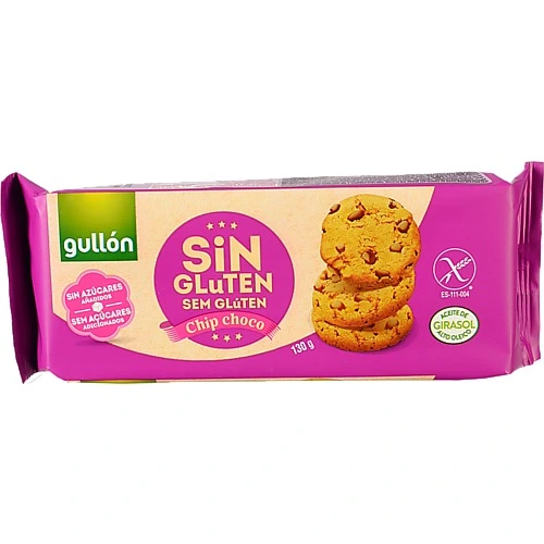 Печиво безглютенове з шоколадом Gullon 130г