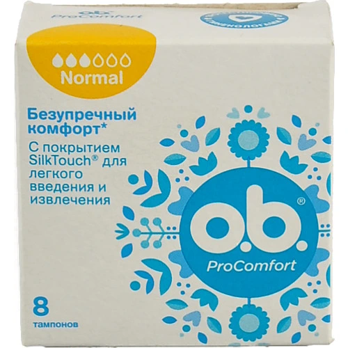 Тампони О.b. pro comfort normal 8шт