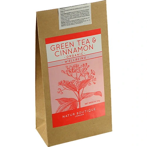 Чай Natur Boutigue 50г зелений кориця