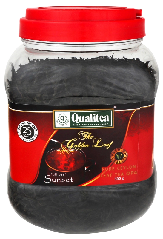 Чай чорний крупнолистовий Sunset Qualitea п/б 500г