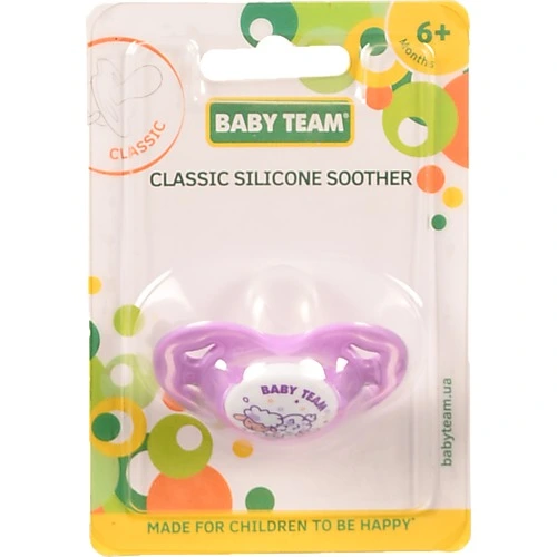 Пустушка силіконова класична