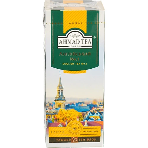 Чай Ахмад English 1 25 пакетиків