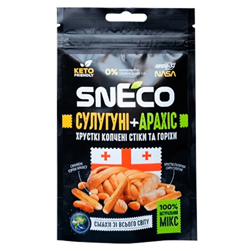 Сир сушений snEco 20г сулугуні арахіс