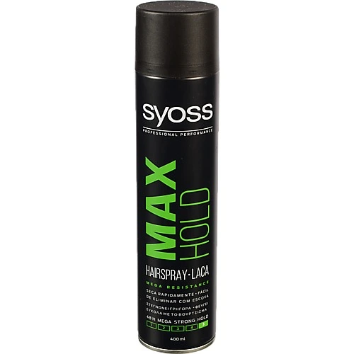 Лак для волосся Syoss Max Hold 400 мл