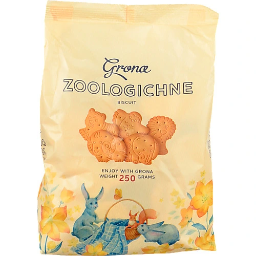 Печиво затяжне Зоологічне Grona 250г