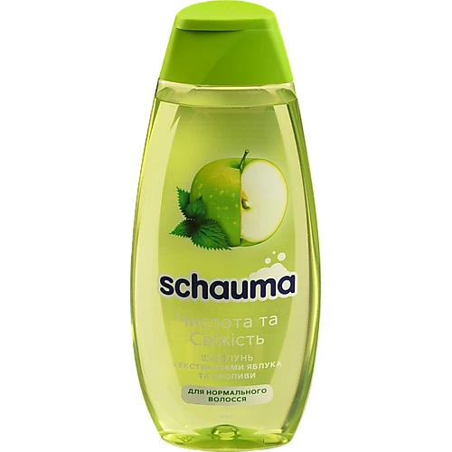 Шампунь Schauma 400мл Яблуко та Кропива