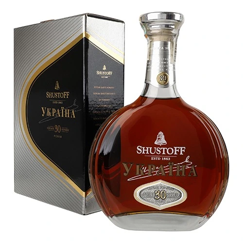 Коньяк 0.7л 43% марочний 30 років Україна Shustoff к/у