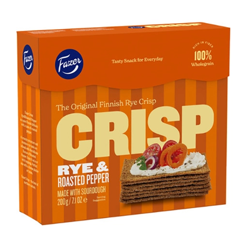 Хлібці Fazer житні зі спеціями, 200 г