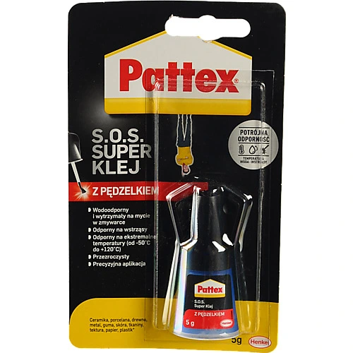 Супер клей з пензликом Pattex 5г