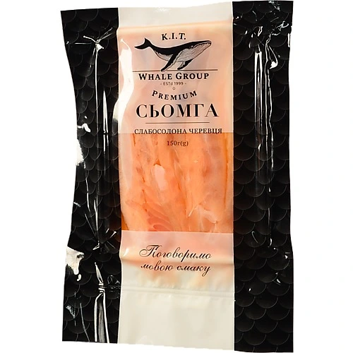 Сьомга черевця Premium К.І.Т. сл/с в/у 150г