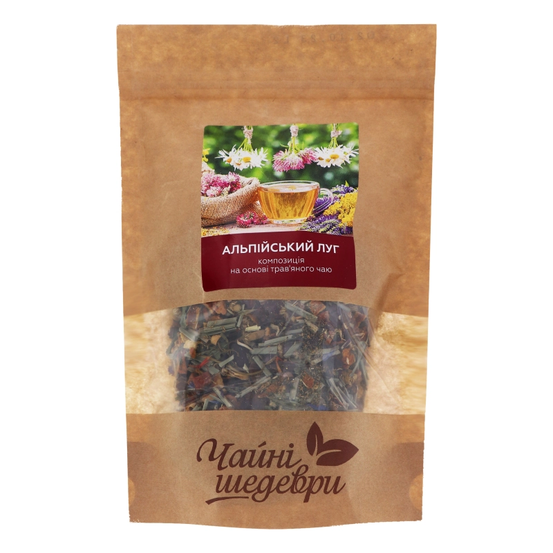 Композиція на основі трав'яного чаю Альпійський луг Чайні шедеври д/п 50г
