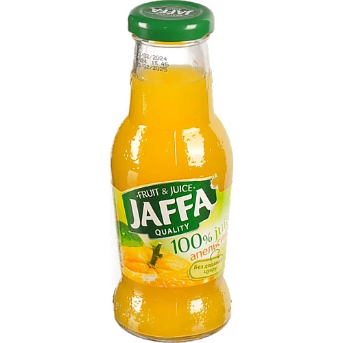 Сік апельсиновий Jaffa скляна пляшка 0.25л