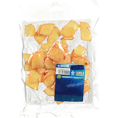 Кальмар слайси Seastar краб солено сушений