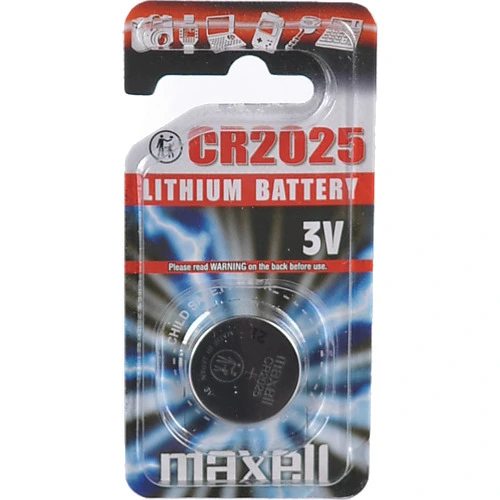 Батарейка Maxell СR2025 1РС blist рк