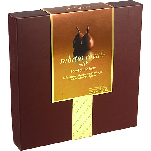 Інжир Rabitos Royale 265г молочний шоколад