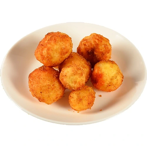 Картопля запечена з часником в сухарях