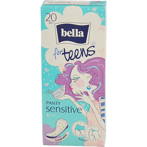 Прокладки щоденні Белла for teens sensitive 20шт