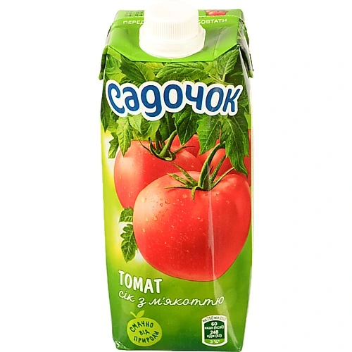 Сік Садочок 0.5л томат