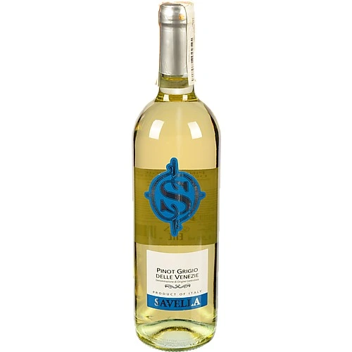 Вино Savella 0.75л Піно Гріджо сухе біле