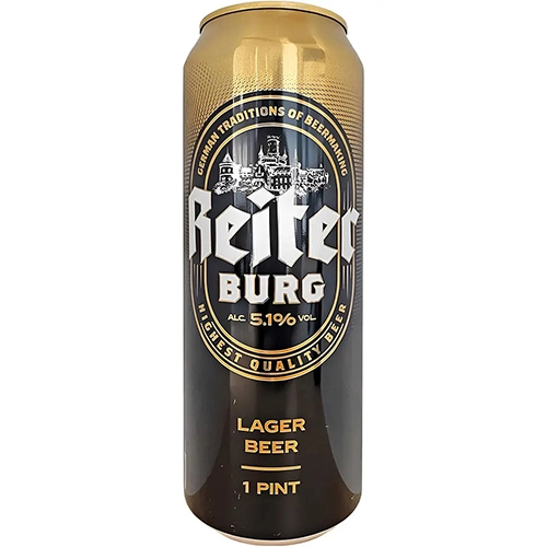 Пиво Reiter Burg 0.568л Lager з.б