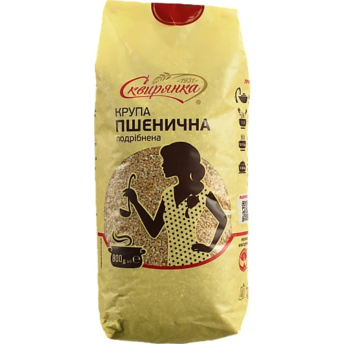 Крупа пшенична подрібнена Сквирянка 800г