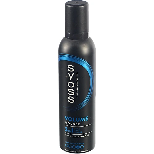 Мус для волосся екстрасильної фіксації Volume Lift Syoss 250мл
