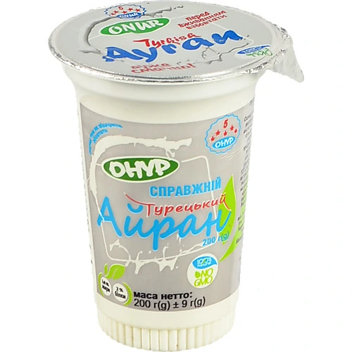 Айран Onur 200мл турецький ст.