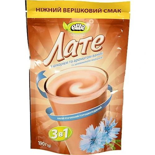 Напiй Elite Латте 190г цикорiй розчин