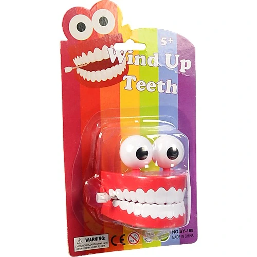 Іграшка заводна для дітей від 5років SY-168 Зуби з очима Shantou Yisheng Trading 1шт