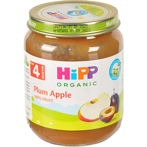Пюре HiPP Слива-Яблуко Органік 125г