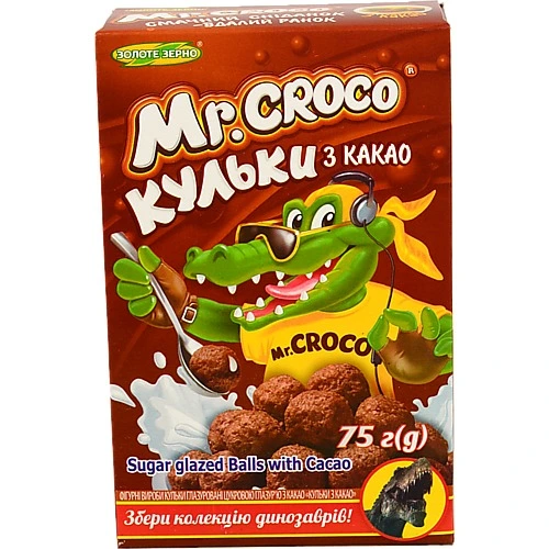 Кульки з какао Mr. Croco 75г