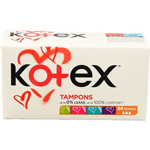 Тампони Котекс нормал 24шт