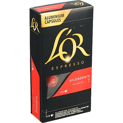 Кава LOR 52гх10 espresso splendente мелена капсули