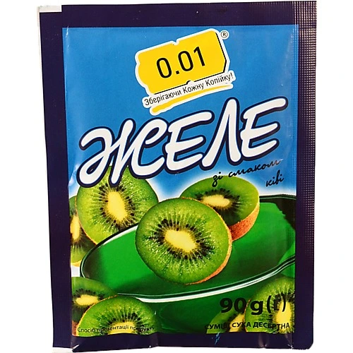 Желе 0.01 90г ківі