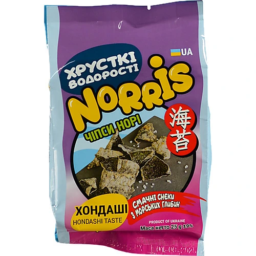 Чипси норі з хондаші Norris м/у 25г