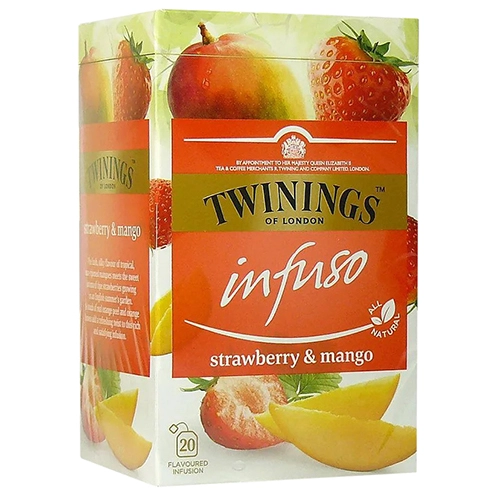 Чай Twinings 20п фруктовий полуниця та манго