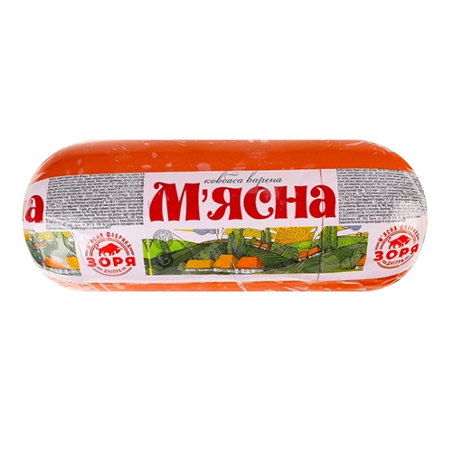 Ковбаса варена [ФАЛ мяснаk, поліамідна оболонка, перший ґатунок