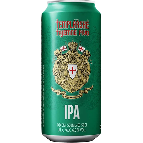 Пиво Templarske 0.5л IPA з.б