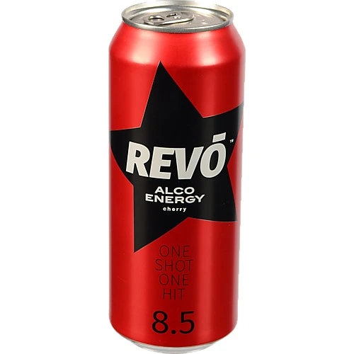 Напій слабоалкогольний Revo 0.5л 8.5% вишня