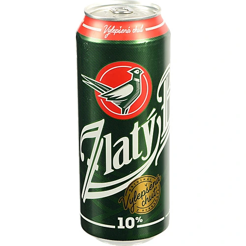 Пиво Zlaty Bazant 0.5л 4.0% світле пастеризоване з.б