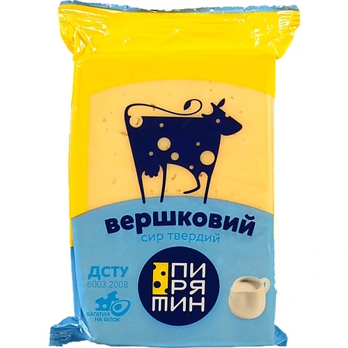 Сир Пирятин 160г 50% вершковий