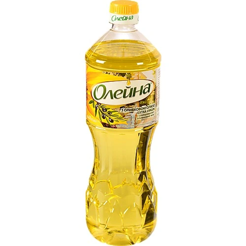 Олія соняшниково-оливкова Олейна 0.87л