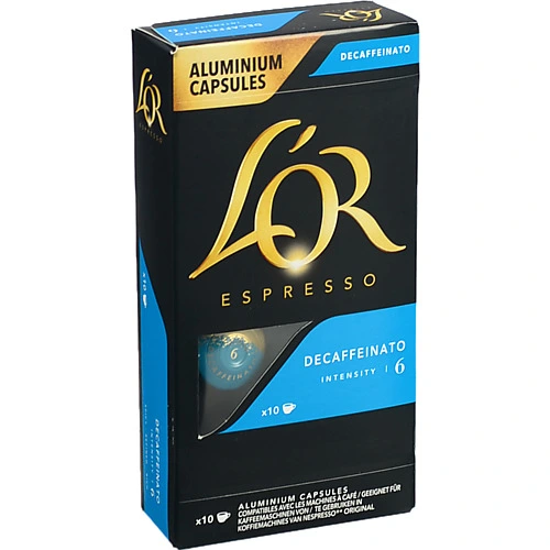 Кава LOR Espresso Decaffeinato в капсулах (52г)